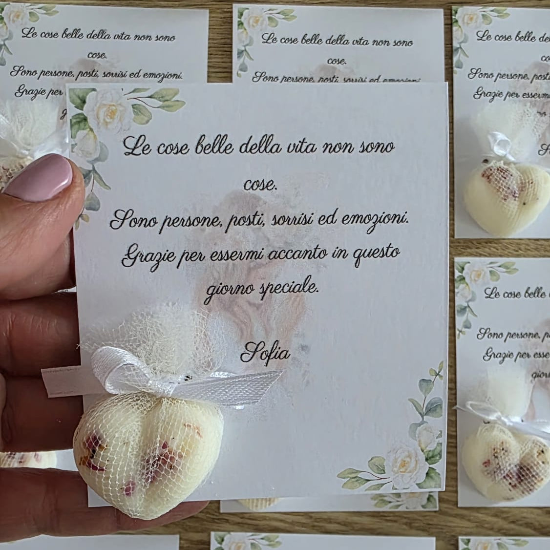 Segnaposto in cartoncino